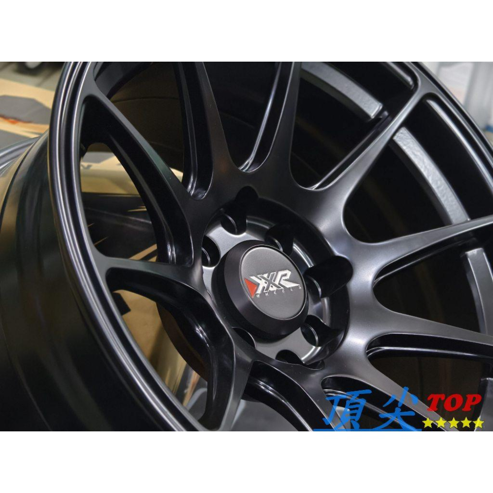 【頂尖】全新XXR鋁圈 XXR527 15吋 8.25J 4X114.3/4X100 ET0 平光黑 大內凹鋁圈-細節圖3
