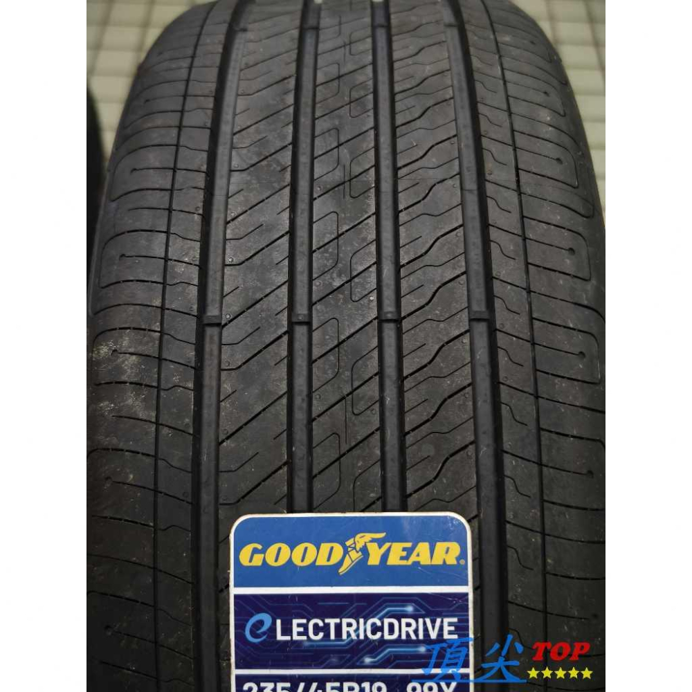 【頂尖】全新固特異輪胎ECD 235/45-19/電動車胎/靜音胎/耐磨胎 固特異Electric Drive/-細節圖2