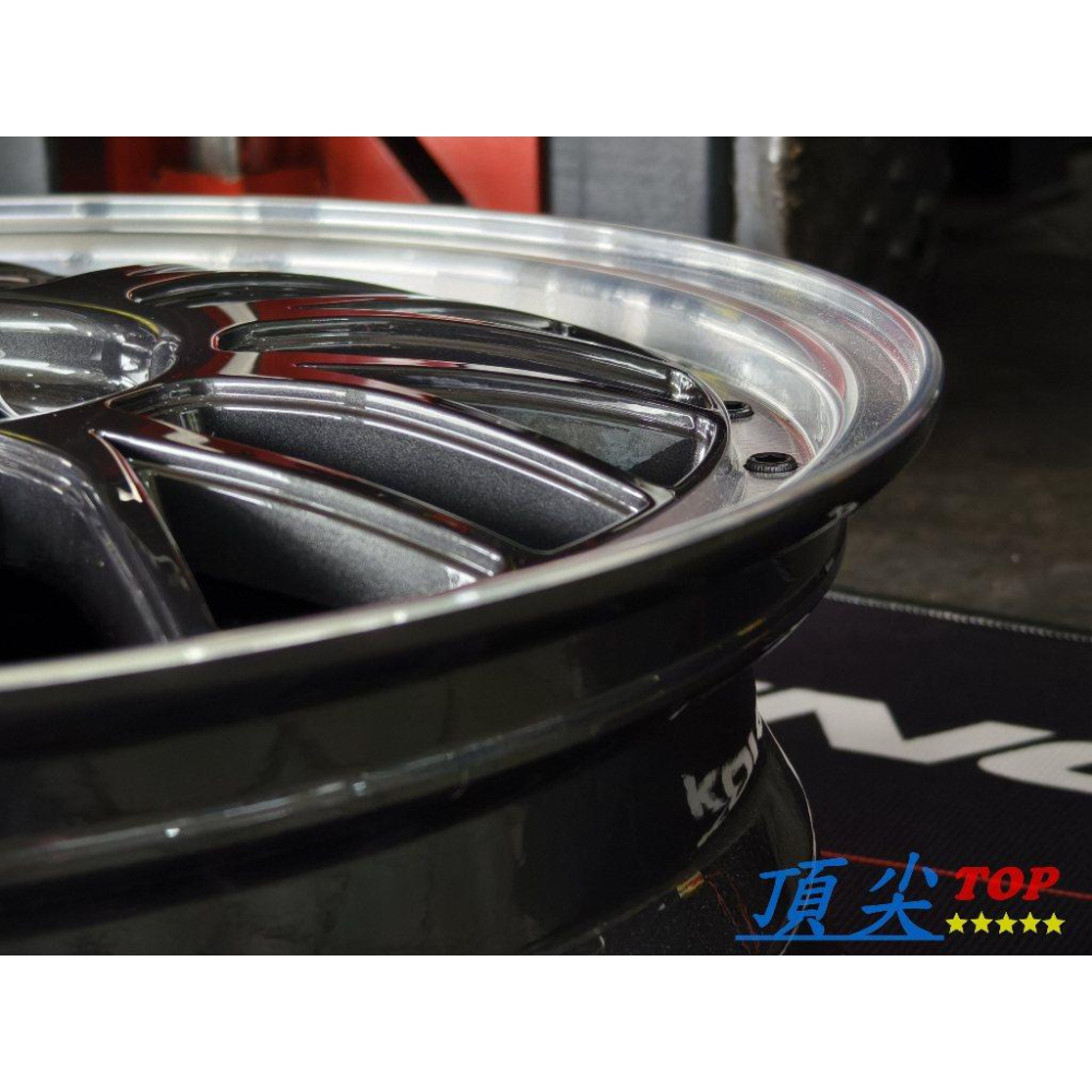 【頂尖】全新 16吋凌利鋁圈 5.5j 4x114.3 et40 鐵灰爪面+銀深唇/深唇鋁圈/海拉風鋁圈 貨車鋁圈-細節圖3