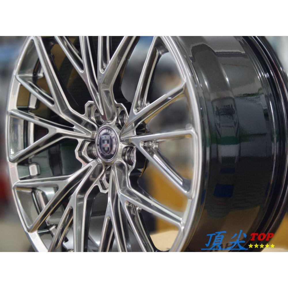 【頂尖】全新 類HRE FF28 20吋鋁圈 8.5J ET38 5X114.3 金屬銀/Lexus LM鋁圈專用-細節圖5
