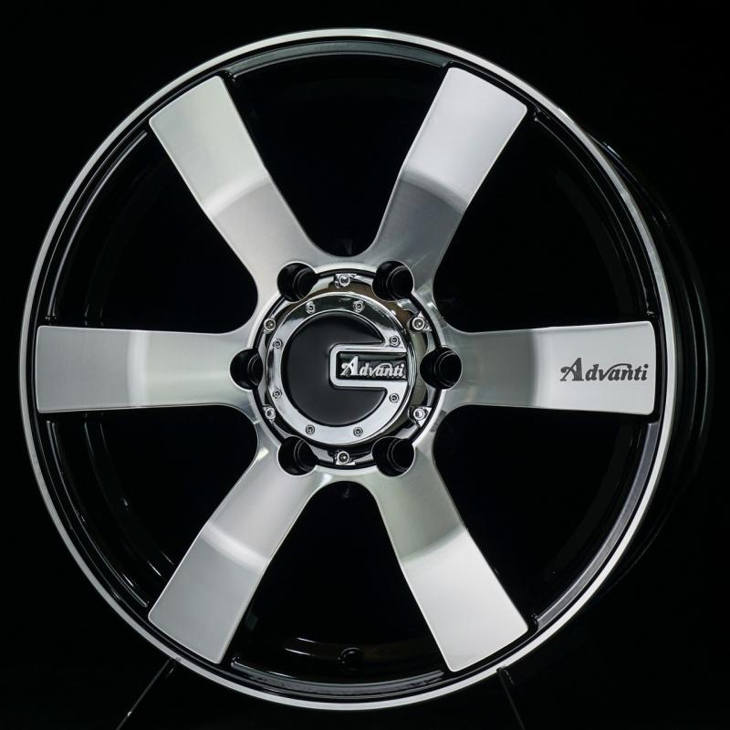 【頂尖】全新Advanti鋁圈ADV-35 20吋鋁圈 8.5J 6X139.7 ET25 20吋越野鋁圈 亮黑銀車面-細節圖2