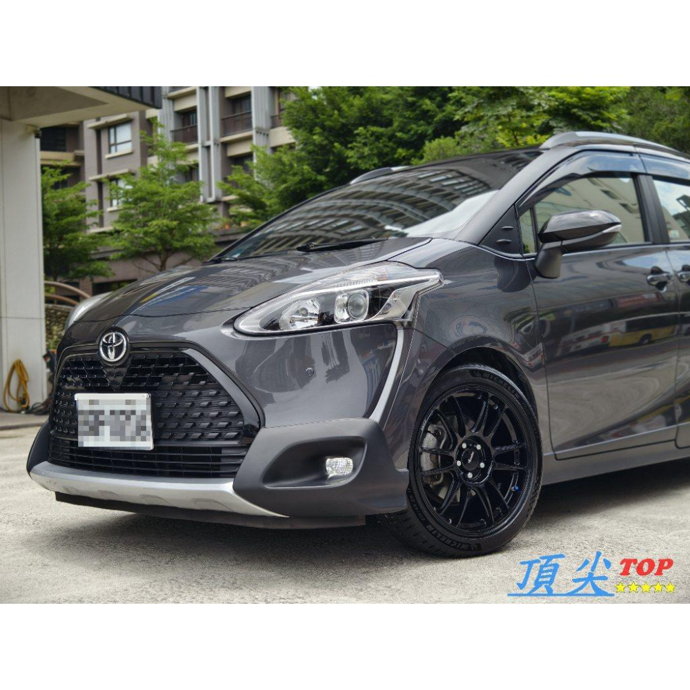 【頂尖】全新Advanti鋁圈MD065 17吋鋁圈 7.5j 5x100 et38 重量7kg Sienta鋁圈實車照-細節圖2