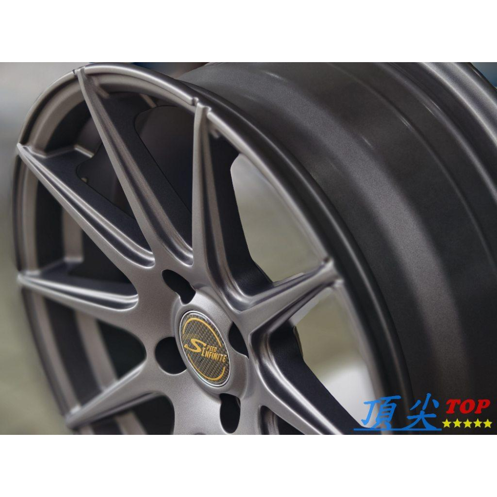 【頂尖】全新SI鋁圈S881 15吋鋁圈/16吋鋁圈 平光灰 4X100/5X100/5X112/5X114類G25鋁圈-細節圖4