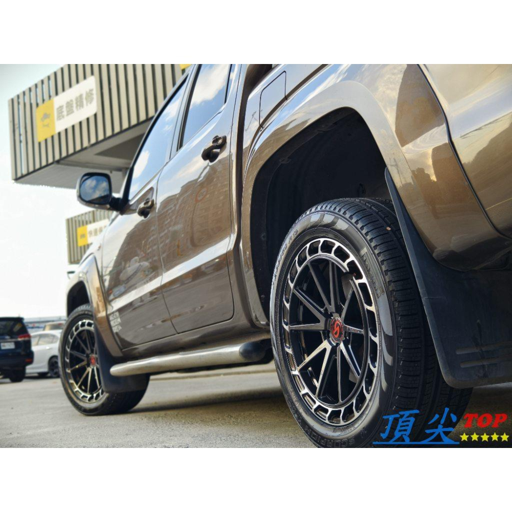 【頂尖】全新si鋁圈 RFF01 19吋高載重鋁圈/5X120 8.5J ET35 Amarok鋁圈 19吋旋壓鋁圈-細節圖5