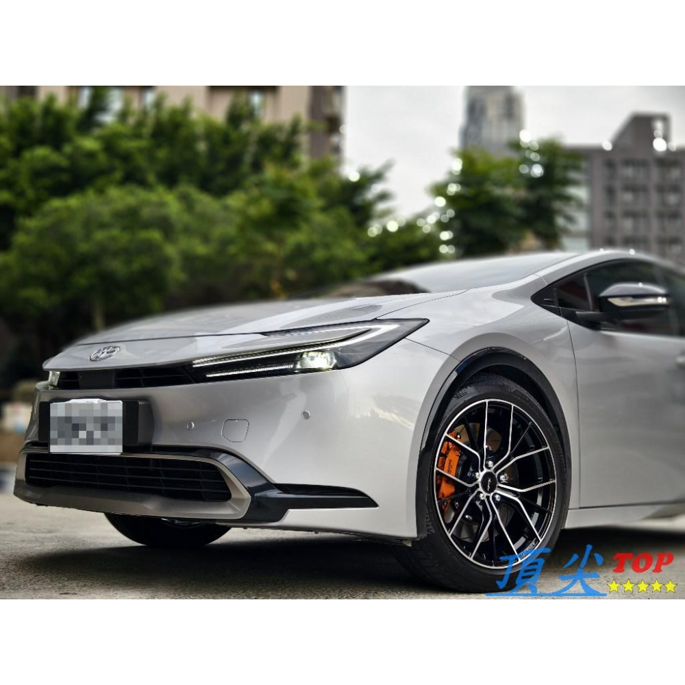 【頂尖】全新Advanti鋁圈MAT22 19吋旋壓鋁圈 5x114.3 8.5j et45 亮黑銀面 Prius鋁圈照-細節圖5