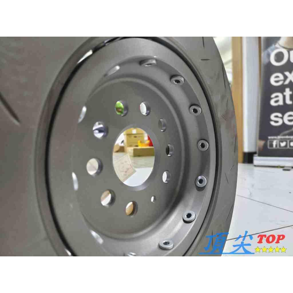 【頂尖】全新 世盟卡鉗 GR3卡鉗 四活塞競技卡鉗+世盟專利浮動盤+競技用來令片+金屬油管/鈦合金活塞/簍空卡鉗-細節圖7