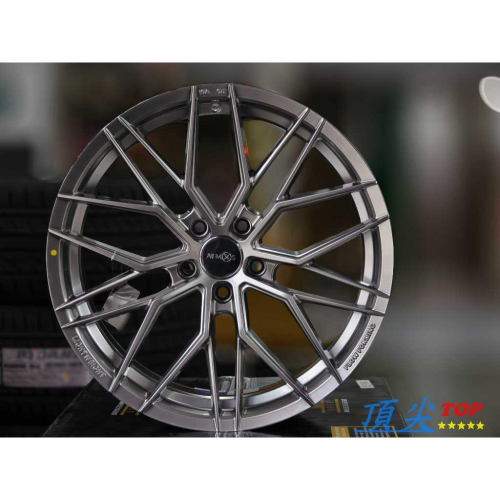 【頂尖】全新 ATMOS X X17 18吋鋁圈 5x108 8j et38 中心63.4 黑高亮 8kg 旋壓鋁圈
