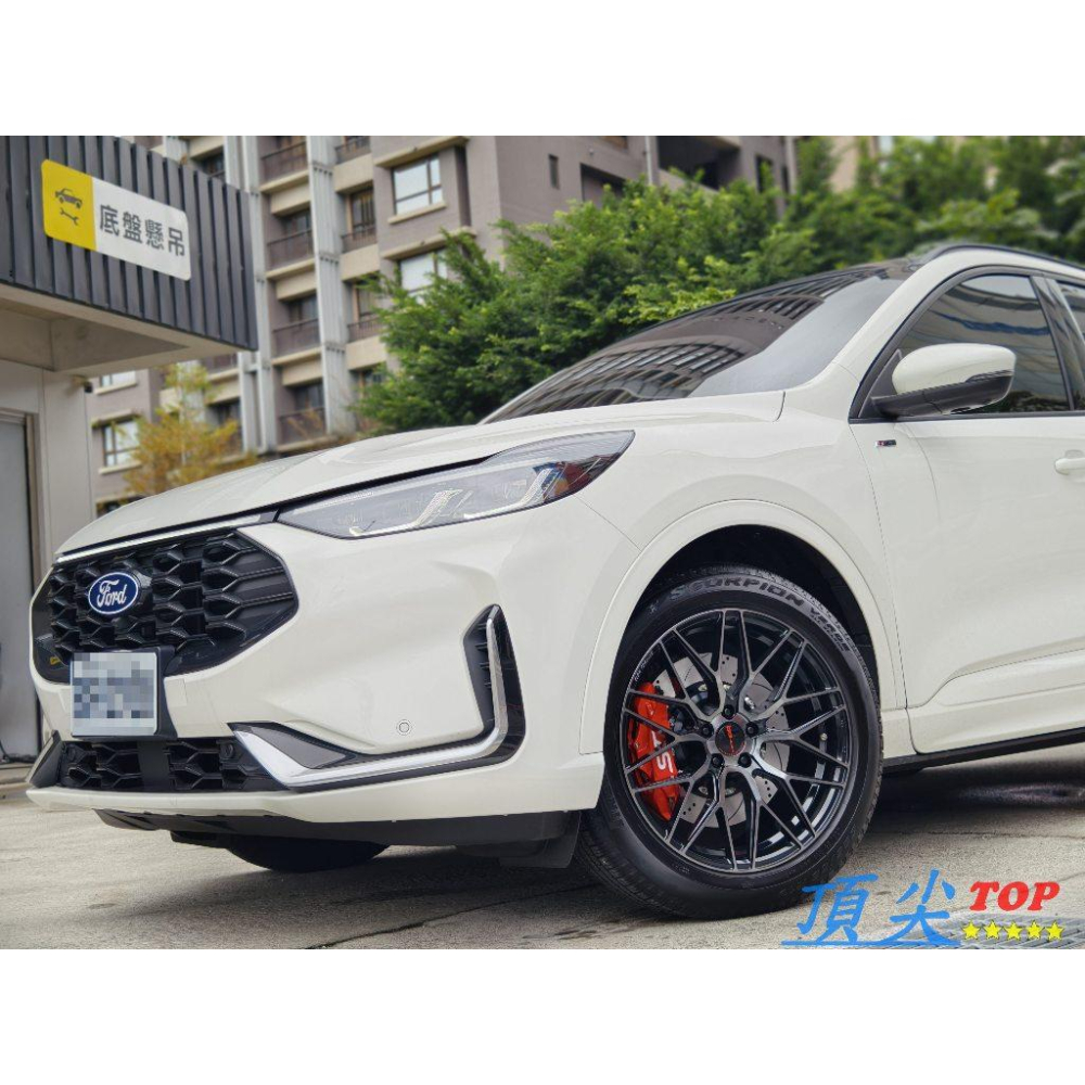 【頂尖】全新 耀麒MFF-1/MAHOM鋁圈 MFF-1 19吋旋壓鋁圈 8.5J 5X108 ET40 KUGA鋁圈照-細節圖3