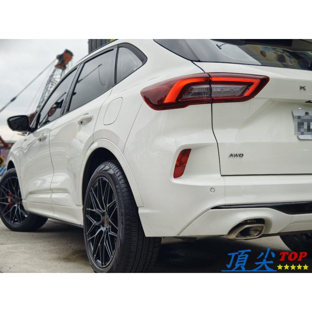 【頂尖】全新 耀麒MFF-1/MAHOM鋁圈 MFF-1 19吋旋壓鋁圈 8.5J 5X108 ET40 KUGA鋁圈照-細節圖4