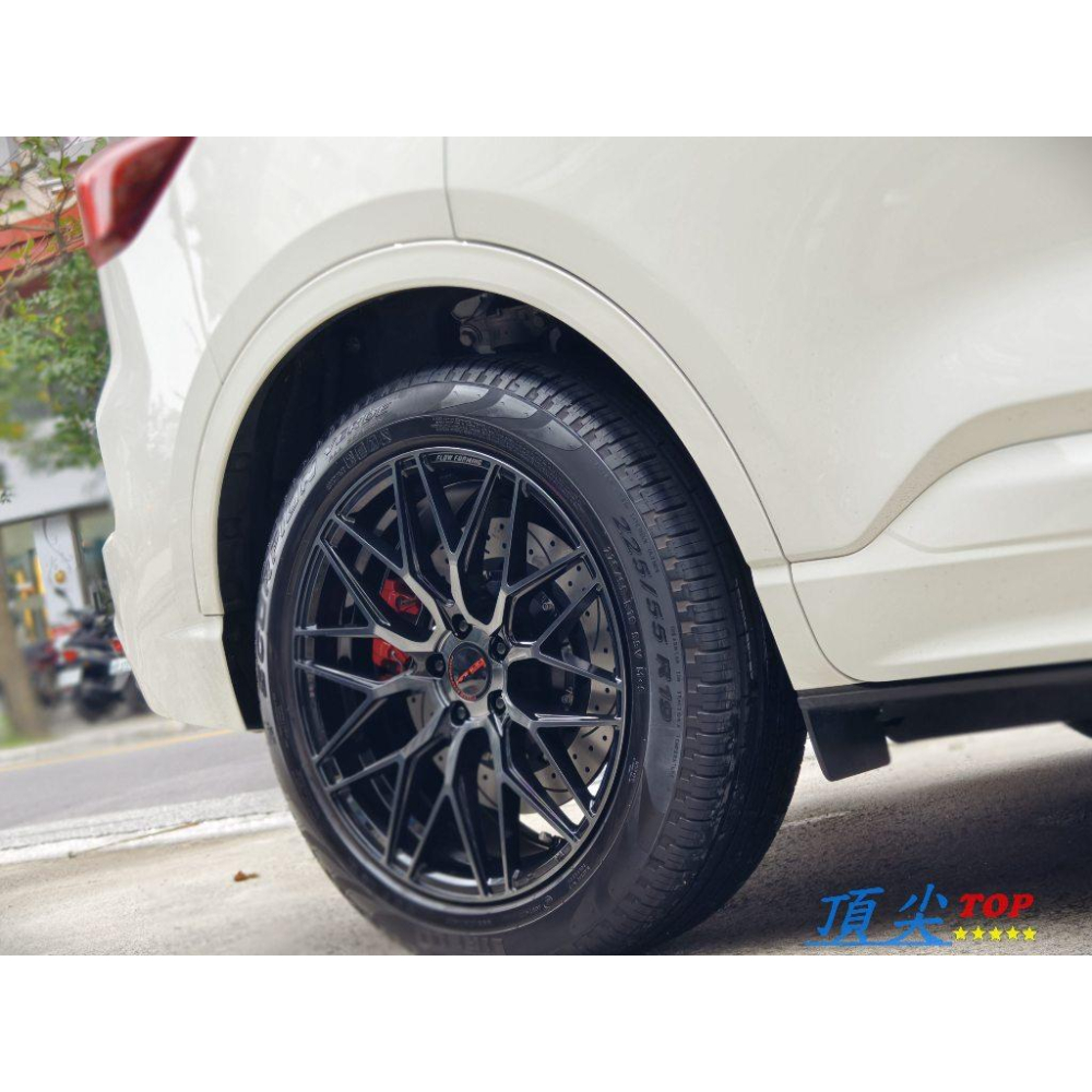 【頂尖】全新 耀麒MFF-1/MAHOM鋁圈 MFF-1 19吋旋壓鋁圈 8.5J 5X108 ET40 KUGA鋁圈照-細節圖5