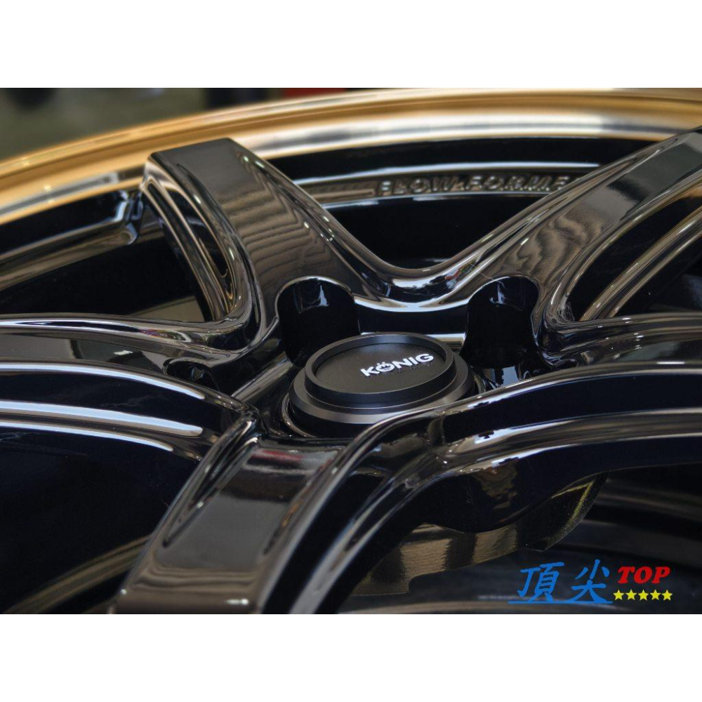 【頂尖】全新KONIG NEOFORM 18吋鋁圈8.5J 5X114.3/5X108/5X112/五爪鋁圈/類GT鋁圈-細節圖3
