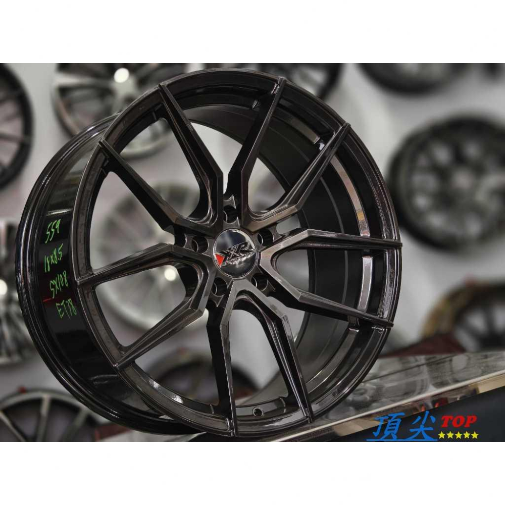 【頂尖】全新 XXR鋁圈 XXR559 18吋鋁圈 5X108 8.5J ET38 鈦色 FORD鋁圈/VOLVO鋁圈-細節圖3