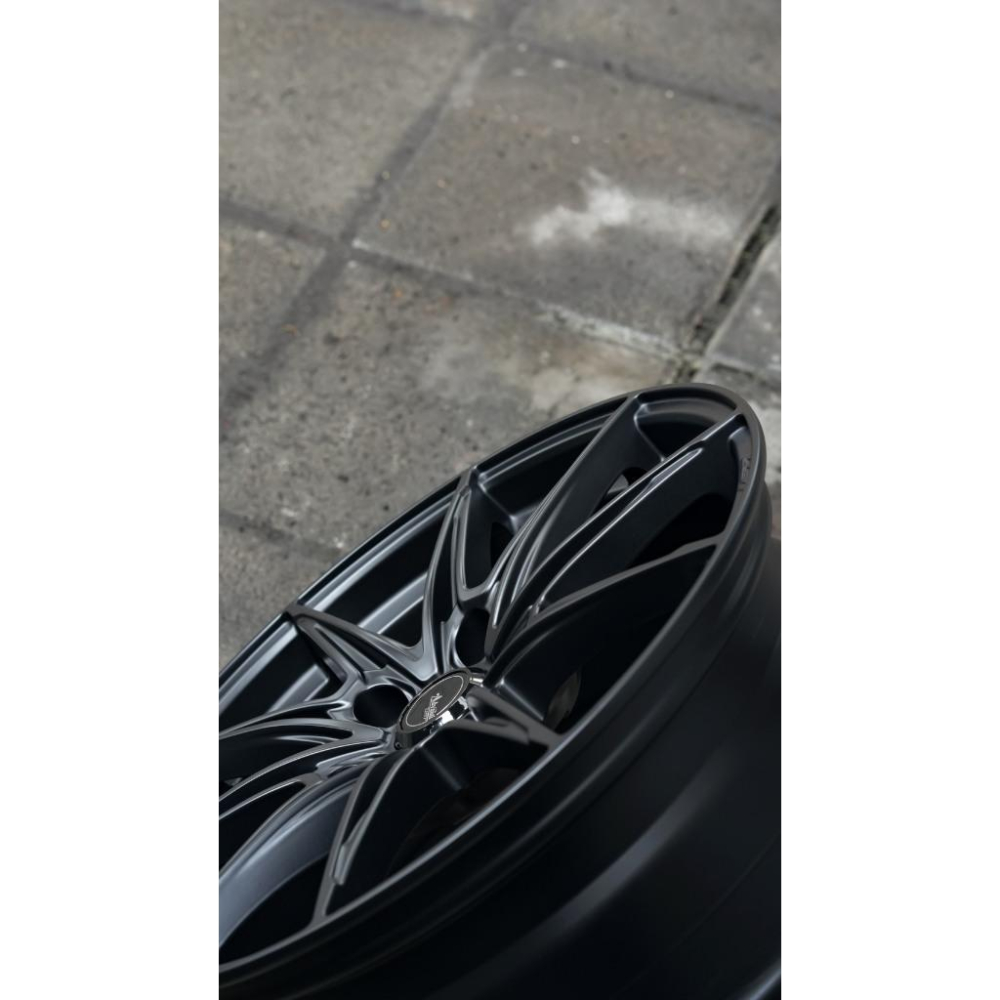 【頂尖】全新Advanti鋁圈 MAT19 17吋旋壓鋁圈 7.5J 5X114.3 ET42 17吋鋁圈/平光鐵灰-細節圖4