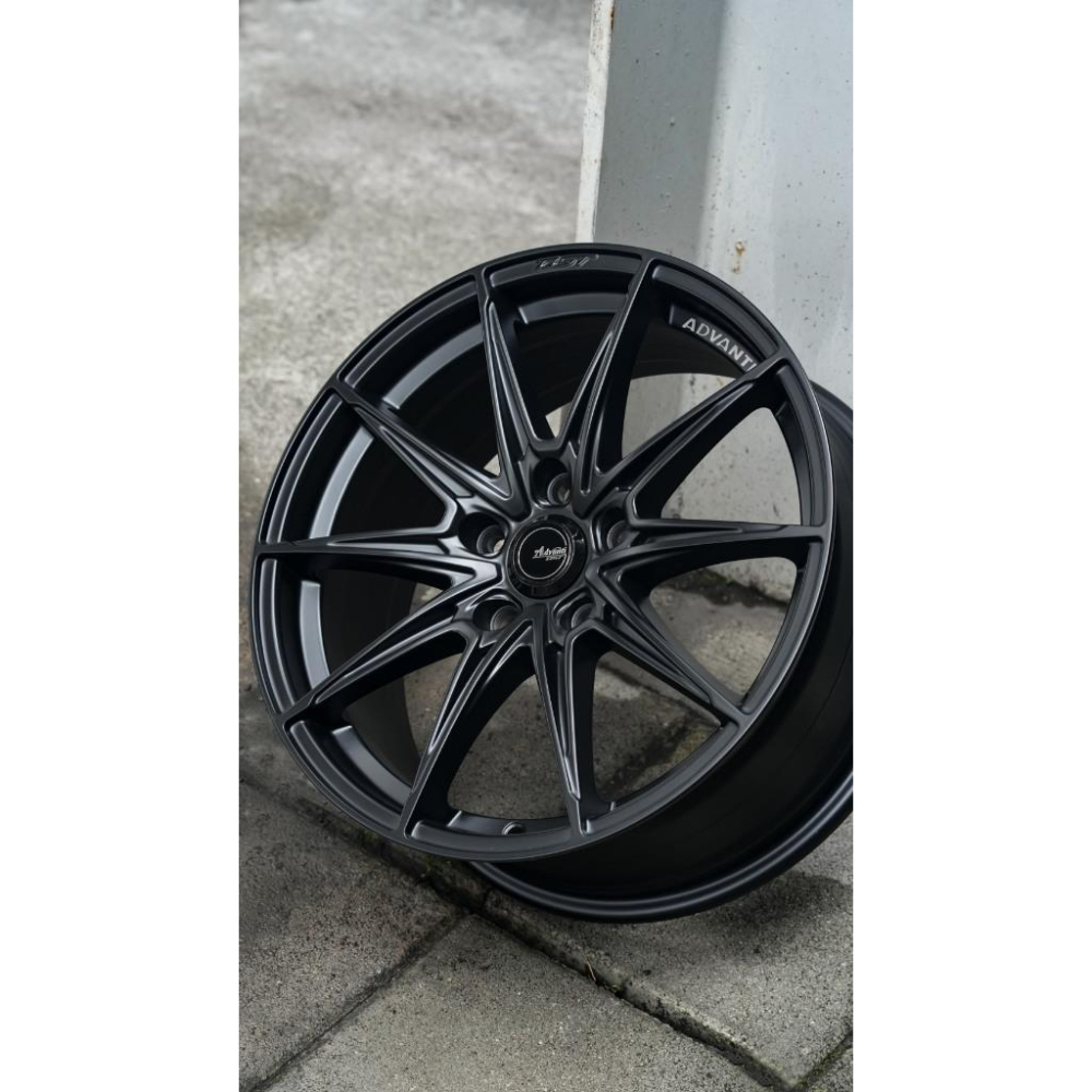 【頂尖】全新Advanti鋁圈 MAT19 17吋旋壓鋁圈 7.5J 5X114.3 ET42 17吋鋁圈/平光鐵灰-細節圖5