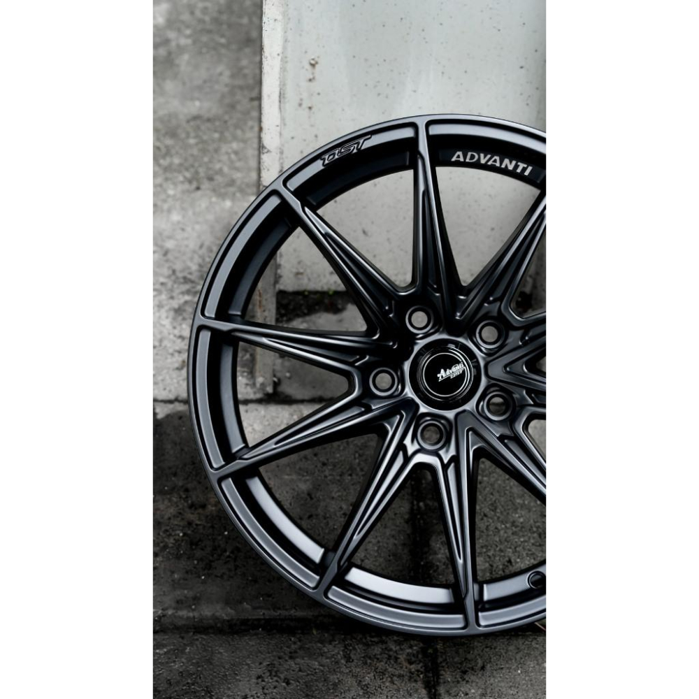 【頂尖】全新Advanti鋁圈 MAT19 17吋旋壓鋁圈 7.5J 5X114.3 ET42 17吋鋁圈/平光鐵灰-細節圖6