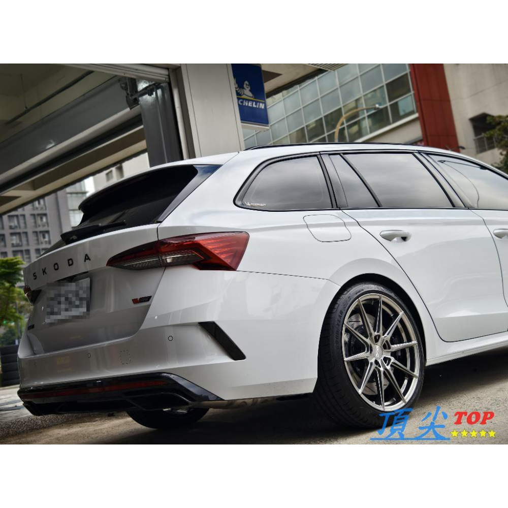 【頂尖】全新 XXR鋁圈 XXR567 XXR鍛造鋁圈 19吋 8.5J 5X112 ET43 鈦色 Octavia鋁圈-細節圖2