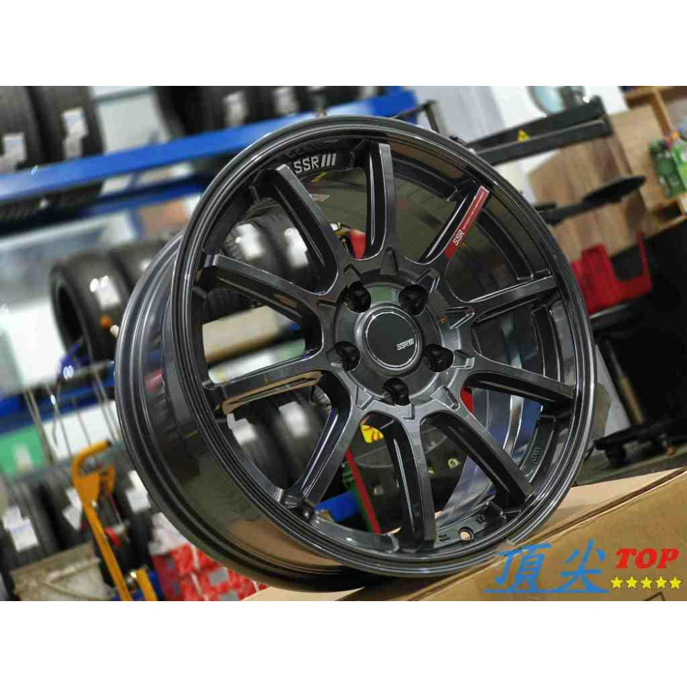【頂尖】全新SSR GTV05 18吋/19吋 8J 5X100/5X114/5X112 亮鐵灰 旋壓鋁圈 SSR鋁圈-細節圖2