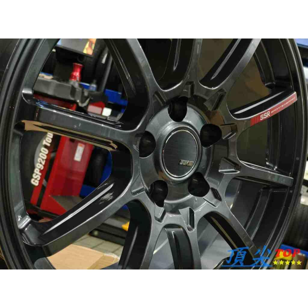 【頂尖】全新SSR GTV05 18吋/19吋 8J 5X100/5X114/5X112 亮鐵灰 旋壓鋁圈 SSR鋁圈-細節圖5