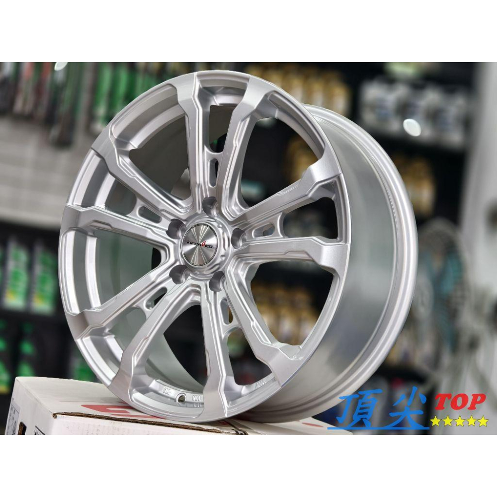 【頂尖】全新inforged鋁圈 2296 16吋鋁圈4X100 6J ET42 亮銀色 另有17吋鋁圈 18吋鋁圈-細節圖3