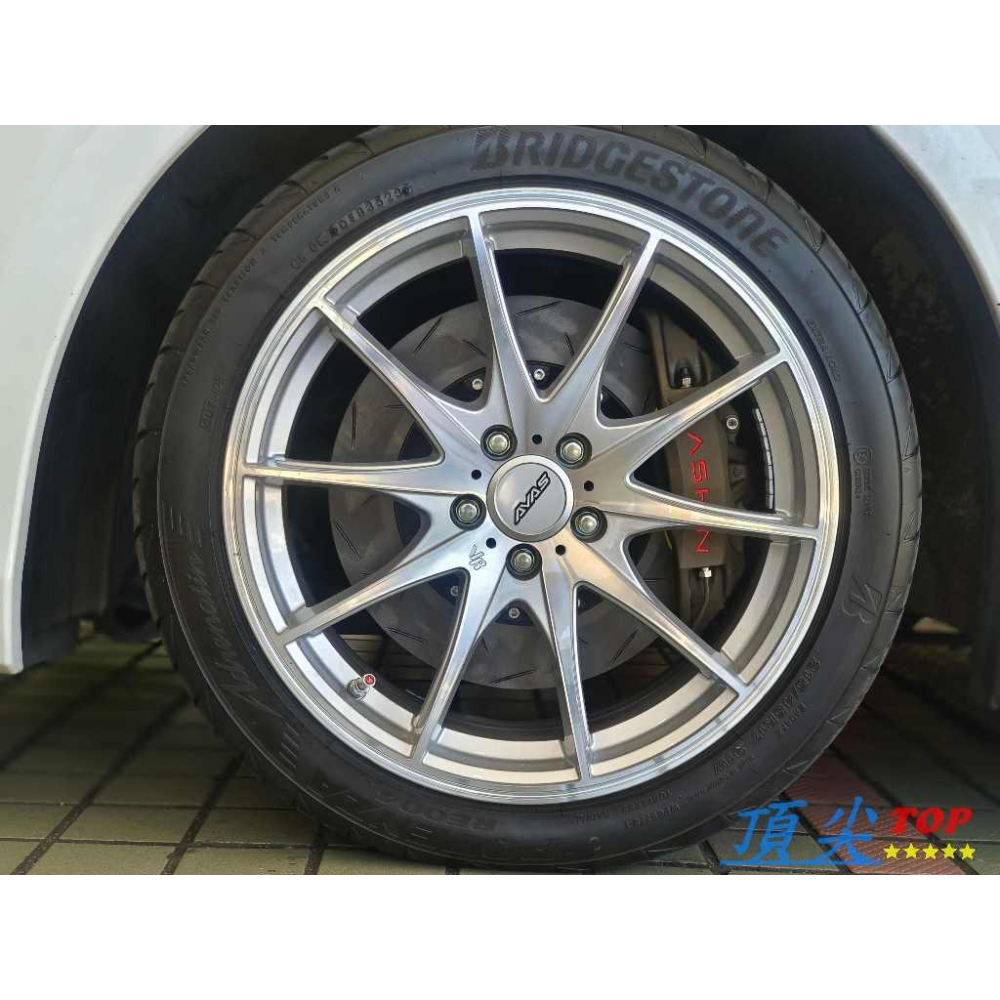 【頂尖】全新Nashin世盟卡鉗 大四活塞卡鉗 N3卡鉗+330mm一體盤+運動版煞車皮+金屬油管 世盟黃銅砂-細節圖4