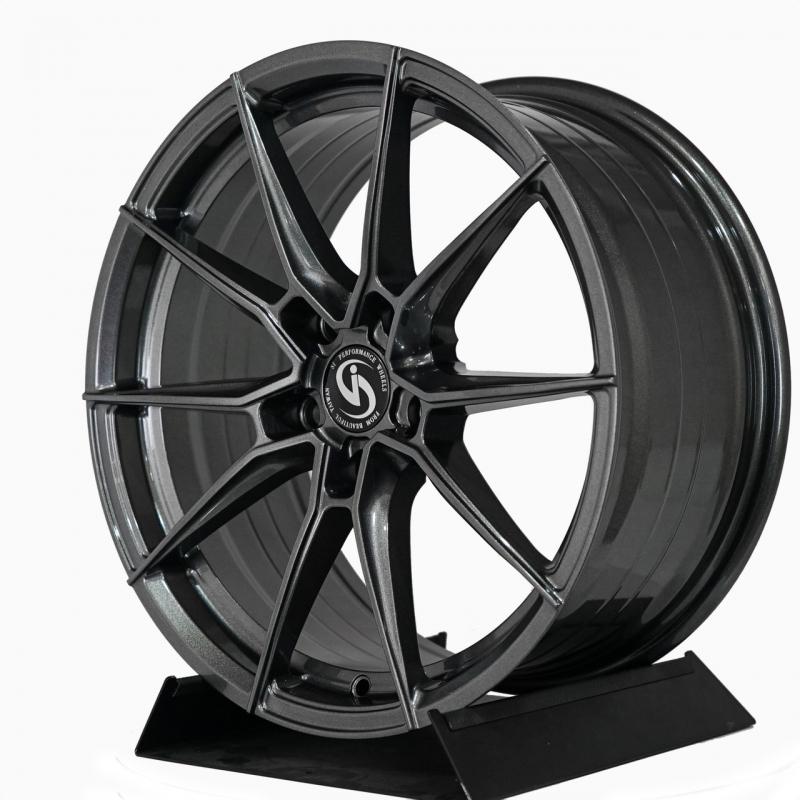 【頂尖】全新 SI鋁圈 RFF03 17吋旋壓鋁圈 8J 5X100 ET35 鑽石灰/亮鐵灰 /5X100 17吋鋁圈-細節圖2