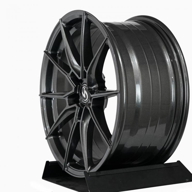 【頂尖】全新 SI鋁圈 RFF03 17吋旋壓鋁圈 8J 5X100 ET35 鑽石灰/亮鐵灰 /5X100 17吋鋁圈-細節圖3