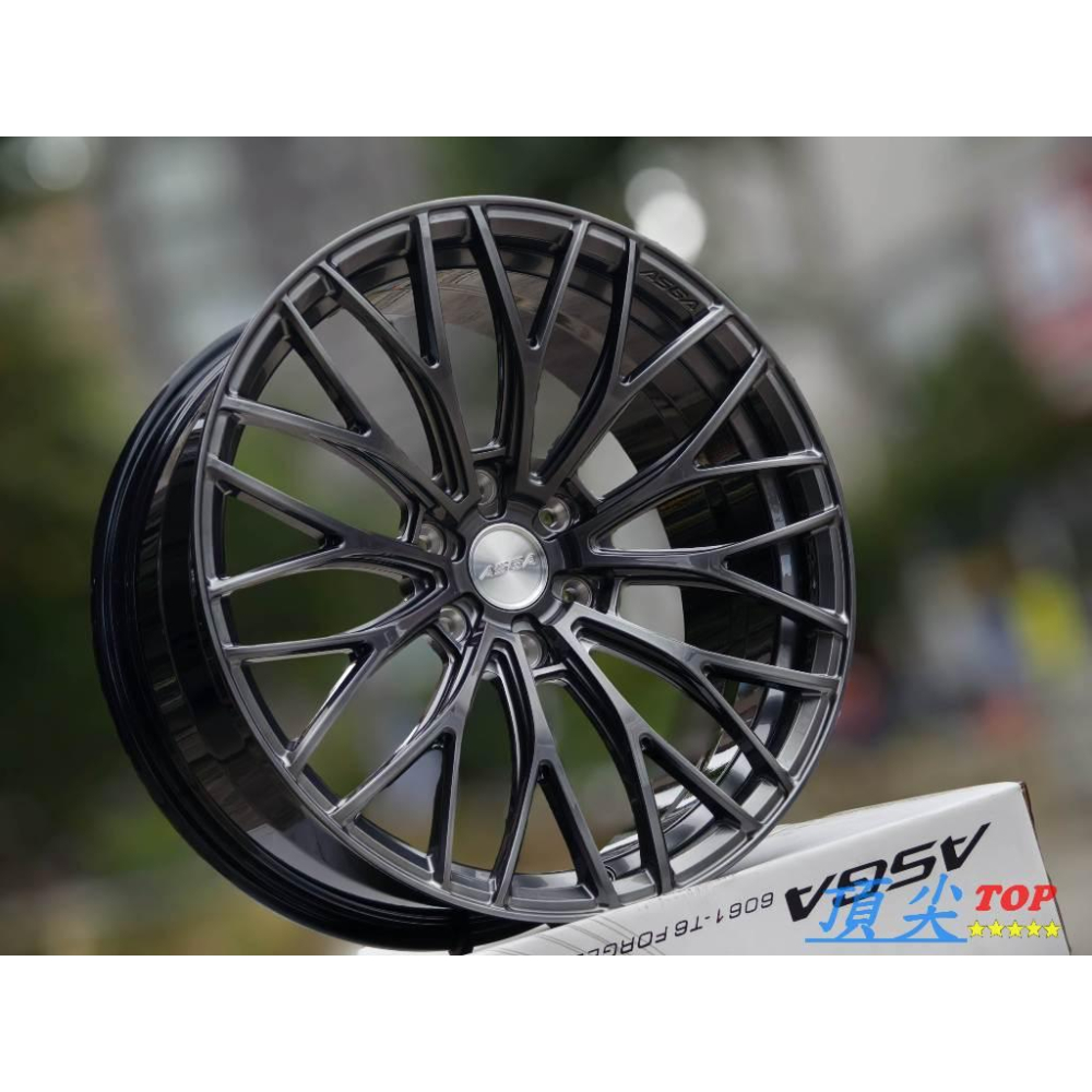 【頂尖】全新 ASGA FA03 20吋鍛造鋁圈 8.5J ET30 6X130 Toyota Granvia鋁圈-細節圖2