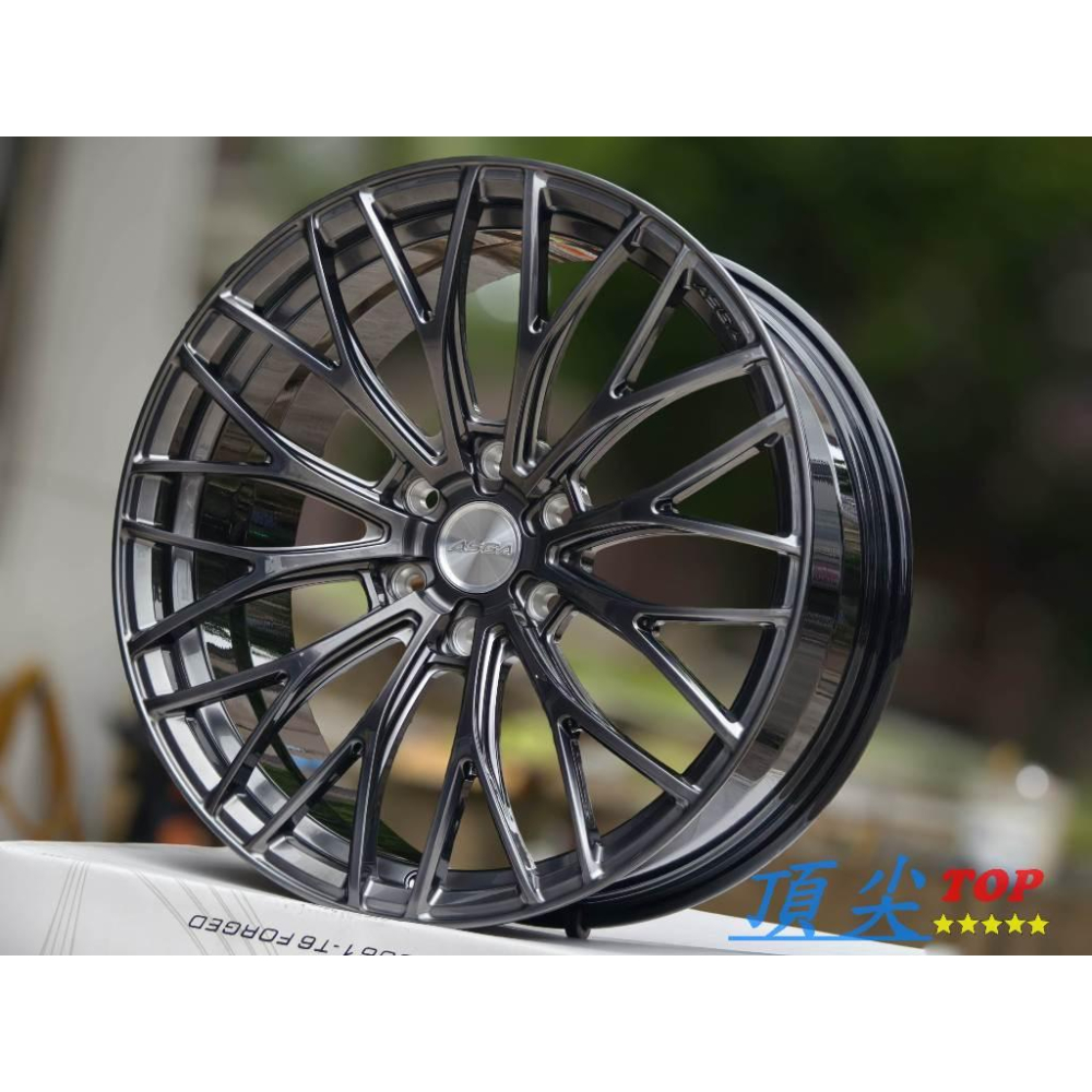 【頂尖】全新 ASGA FA03 20吋鍛造鋁圈 8.5J ET30 6X130 Toyota Granvia鋁圈-細節圖3