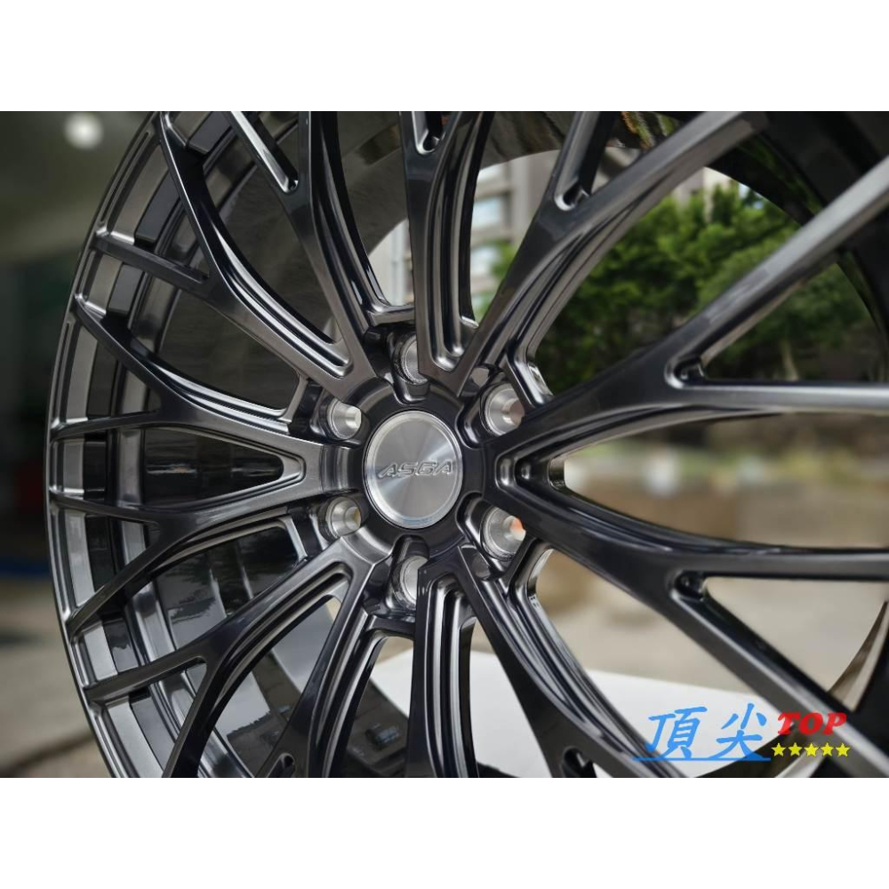 【頂尖】全新 ASGA FA03 20吋鍛造鋁圈 8.5J ET30 6X130 Toyota Granvia鋁圈-細節圖5