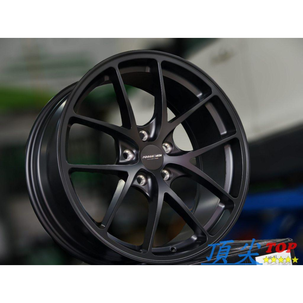 【頂尖】全新DATA鋁圈 FD01 18吋鍛造鋁圈 8J 5X112/5X114.3/5X108 類RID樣式鋁圈-細節圖2