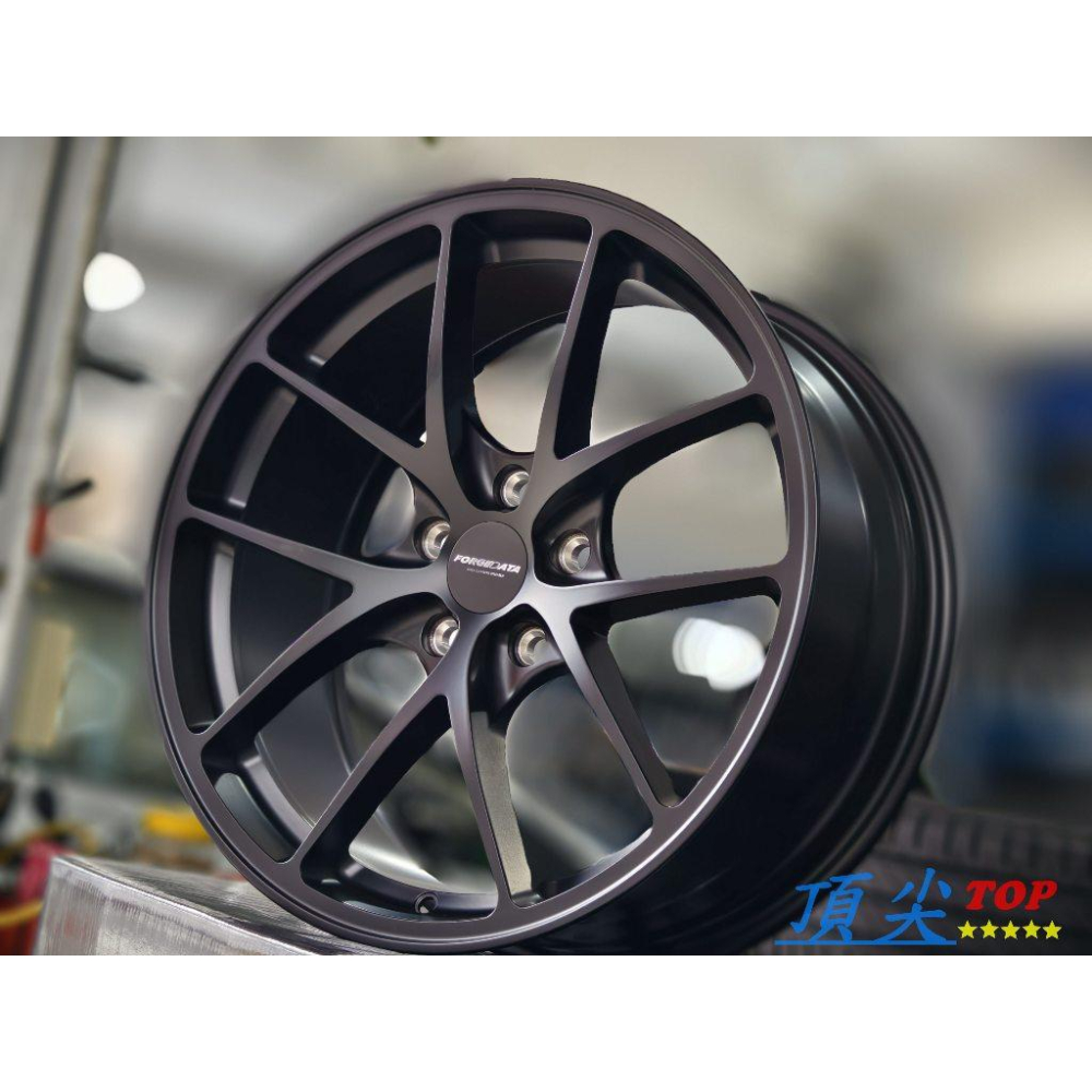 【頂尖】全新DATA鋁圈 FD01 18吋鍛造鋁圈 8J 5X112/5X114.3/5X108 類RID樣式鋁圈-細節圖3