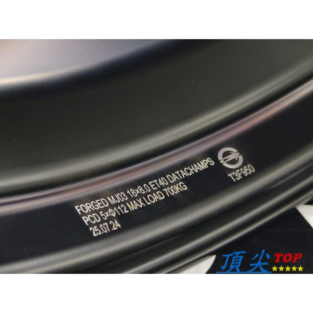 【頂尖】全新DATA鋁圈 FD01 18吋鍛造鋁圈 8J 5X112/5X114.3/5X108 類RID樣式鋁圈-細節圖5
