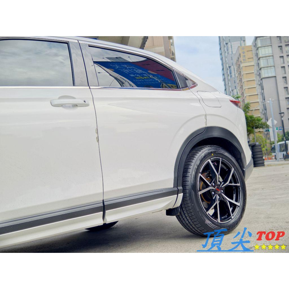 【頂尖】全新 SI鋁圈 EP1160X 18吋旋壓鋁圈 5X114.3 8J ET40 亮黑車面 HRV鋁圈實裝圖-細節圖2