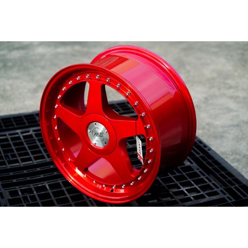 【頂尖】全新 18寸鋁圈 AYR04 糖果紅 5X112/5X114.3/5X108/5X100/5X120 深唇鋁圈-細節圖2