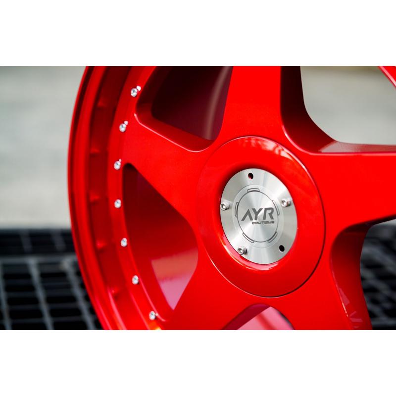 【頂尖】全新 18寸鋁圈 AYR04 糖果紅 5X112/5X114.3/5X108/5X100/5X120 深唇鋁圈-細節圖3