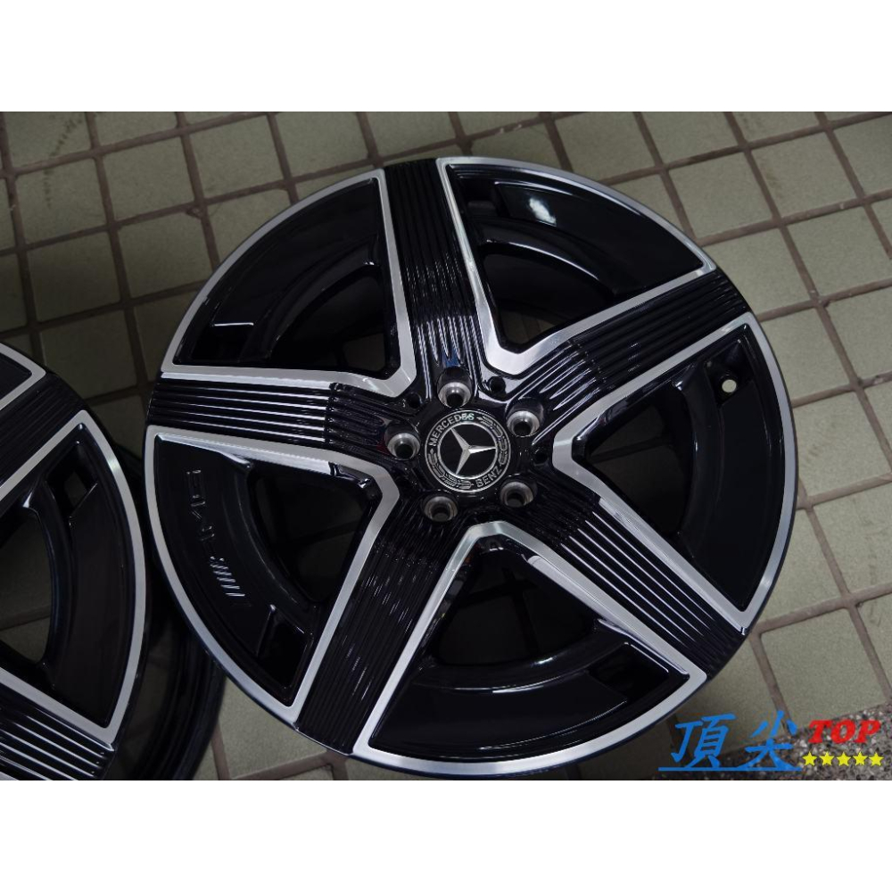 【頂尖】優質中古鋁圈 19吋賓士 GLC300 AMG鋁圈/BEMZ AMG鋁圈/2025年GLC原廠鋁圈 一套5W8-細節圖5