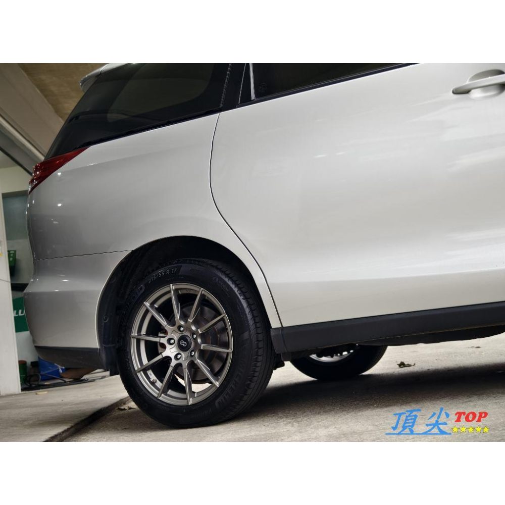 【頂尖】全新 SC39 17X7.5J 5X114.3/5X108/5X112 ENKEI鋁圈 Previa鋁圈照-細節圖4