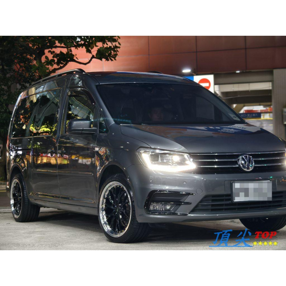 【頂尖】全新 ATMOSX鋁圈X15 18吋旋壓鋁圈 5X112 8.5J ET45 亮黑+金鉚釘 深唇鋁圈/海拉風鋁圈-細節圖5