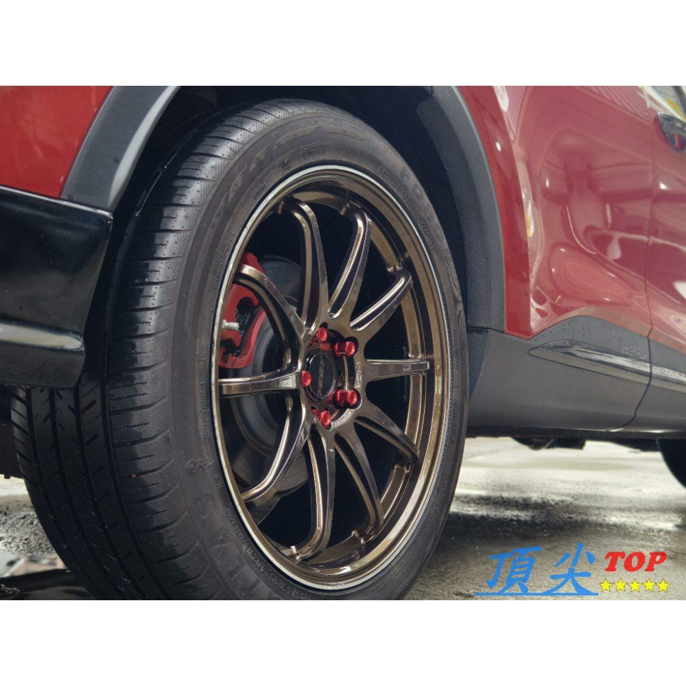 【頂尖】全新 ASGA鋁圈 FA07鋁 19吋鍛造鋁圈 8.5J 5X112 ET42 亮古銅MG HS 鋁圈19吋鋁圈-細節圖2