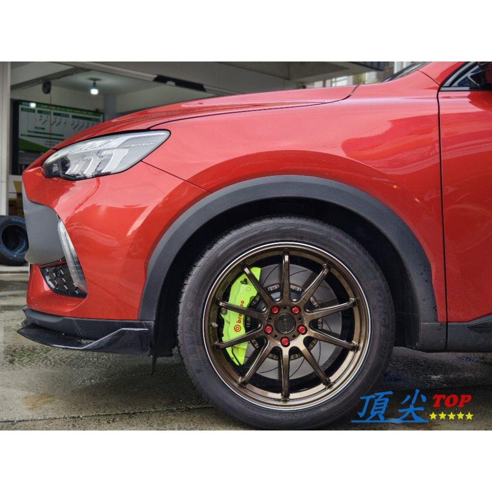 【頂尖】全新 ASGA鋁圈 FA07鋁 19吋鍛造鋁圈 8.5J 5X112 ET42 亮古銅MG HS 鋁圈19吋鋁圈-細節圖6