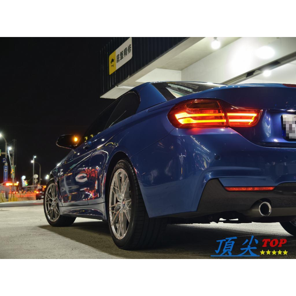 【頂尖】全新 18吋旋壓鋁圈 ART-1 5X120 8J ET40+9J ET40 前後配鋁圈 BMW F32鋁圈照-細節圖5