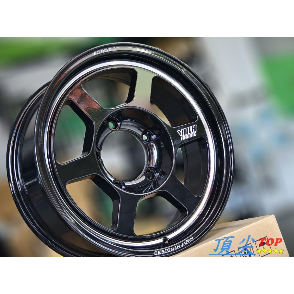 【頂尖】全新 SI鋁圈EP61143 類TE37SB越野框 16吋鋁圈 5X139.7 6.5J ET0 Jimny鋁圈-細節圖2