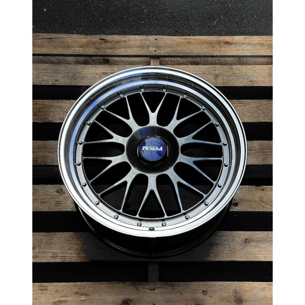 【頂尖】全新 RSM鋁圈 RF01+/RB01 PIUS 18吋/19吋/20吋 深唇鋁圈/海拉風鋁圈/類LM鋁圈-細節圖3