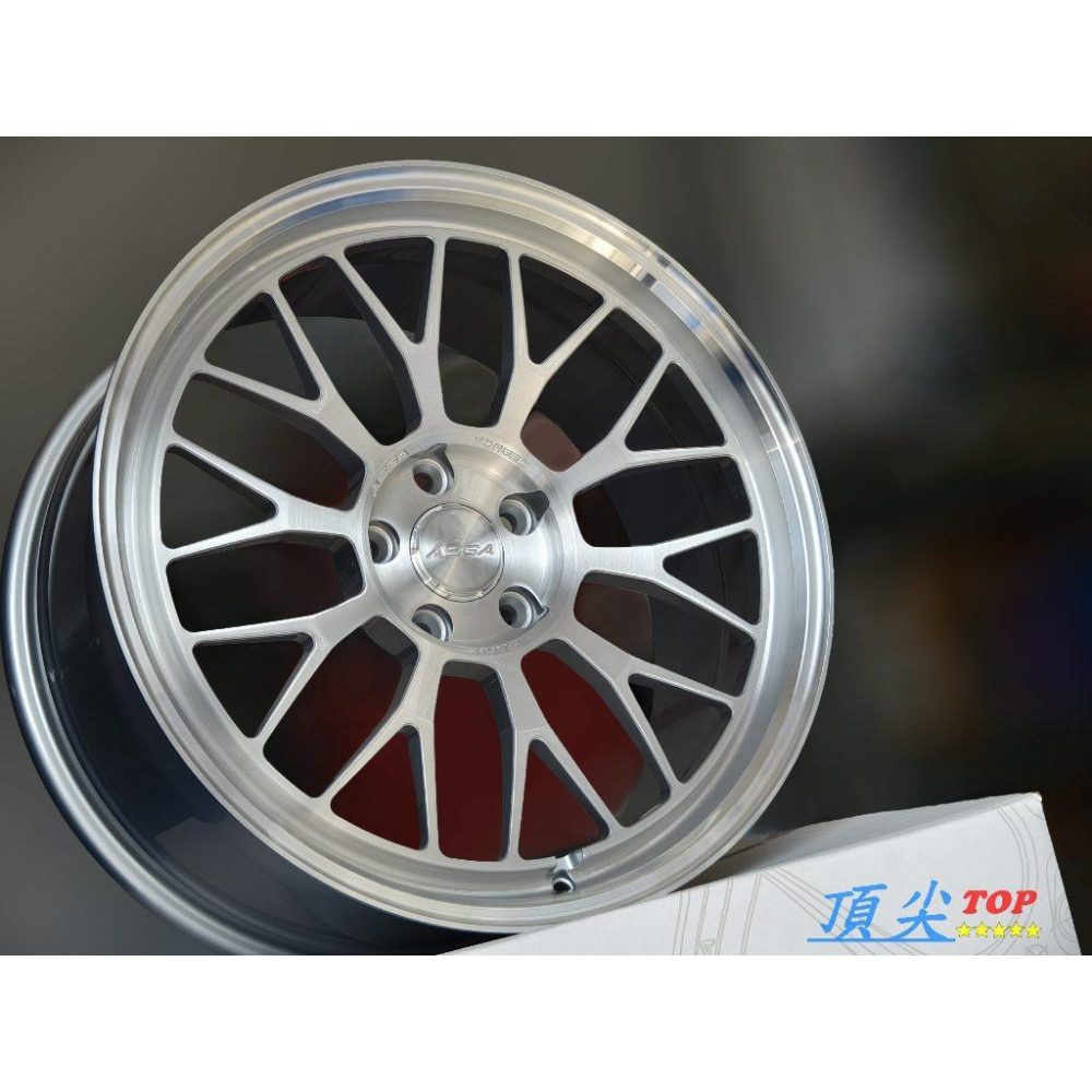 【頂尖】全新 ASGA鋁圈FA08 19吋鍛造鋁圈 8.5J 5X114.3/5X112/5X108深唇鋁圈/海拉風鋁圈-細節圖2