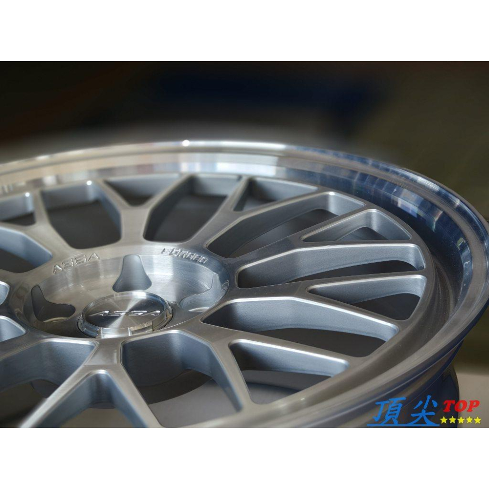 【頂尖】全新 ASGA鋁圈FA08 19吋鍛造鋁圈 8.5J 5X114.3/5X112/5X108深唇鋁圈/海拉風鋁圈-細節圖3