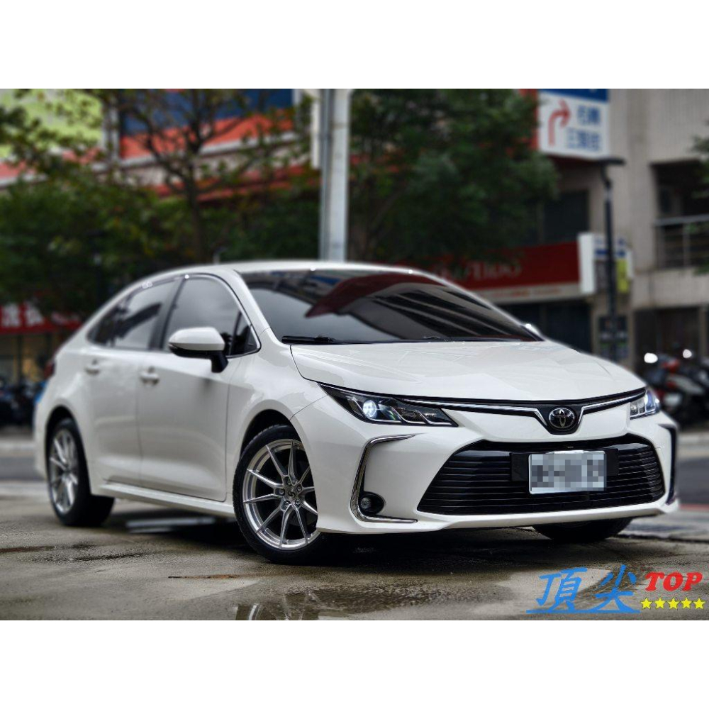【頂尖】全新 SI鋁圈 RFF03 17吋旋壓鋁圈 5X100 8J ET35 銀車面 ALTIS鋁圈實車照-細節圖2