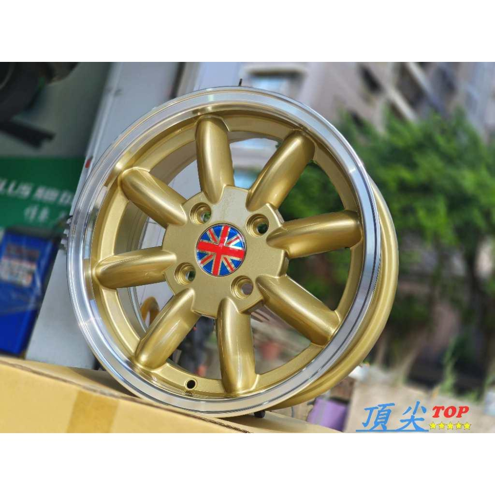 【頂尖】全新15吋鋁圈 15吋芭蕉圈 4X114.3 菱利鋁圈/中華A180鋁圈 4X114.3 5.5J ET35-細節圖3