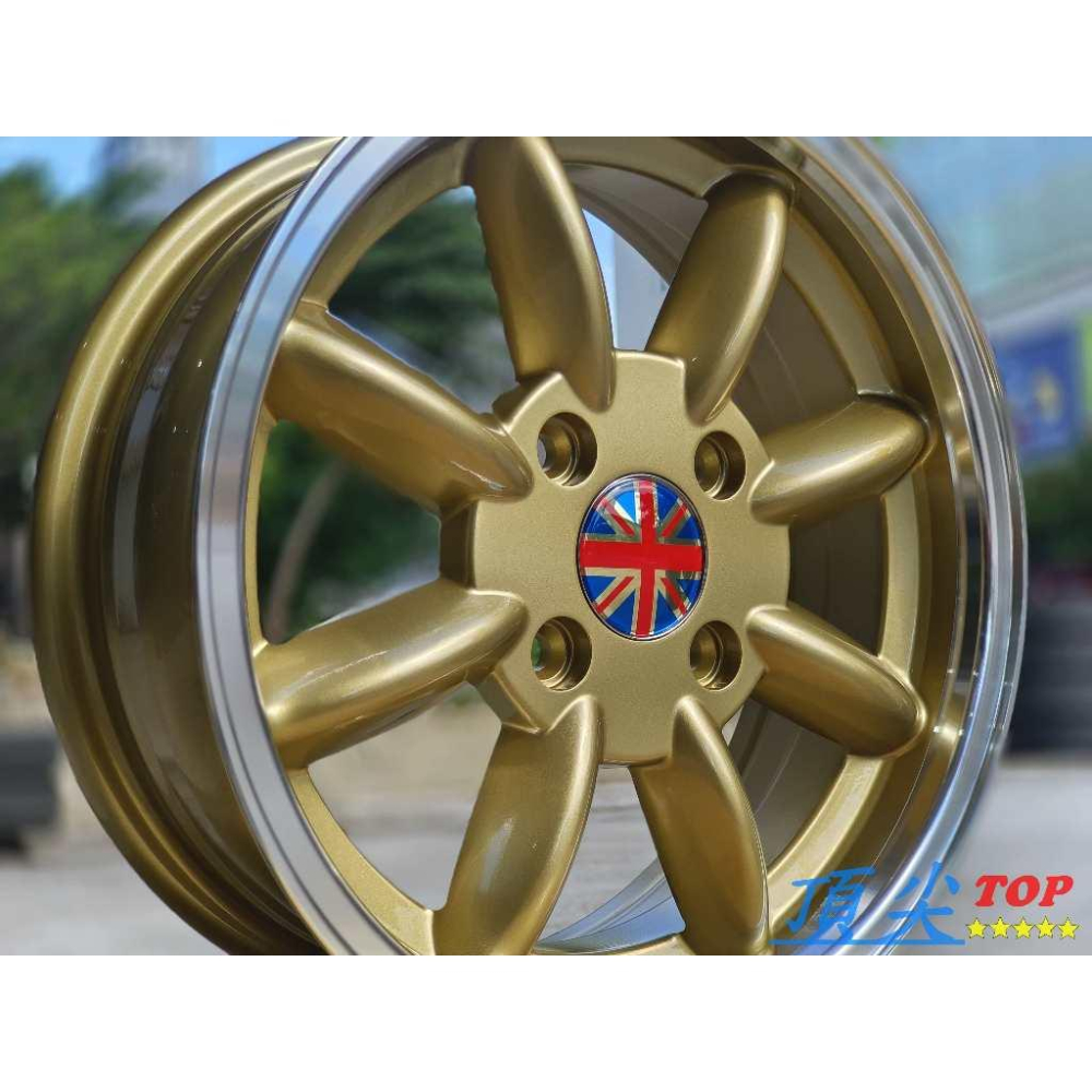 【頂尖】全新15吋鋁圈 15吋芭蕉圈 4X114.3 菱利鋁圈/中華A180鋁圈 4X114.3 5.5J ET35-細節圖4