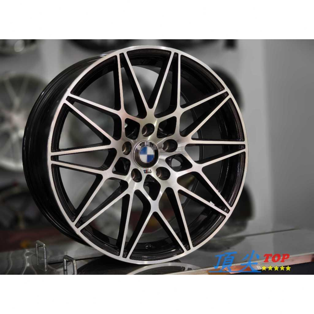 【頂尖】全新 類BMW F80鋁圈樣式 19吋鋁圈 5X120前後配 8.5J+9.5J BMW M3鋁圈樣式-細節圖3