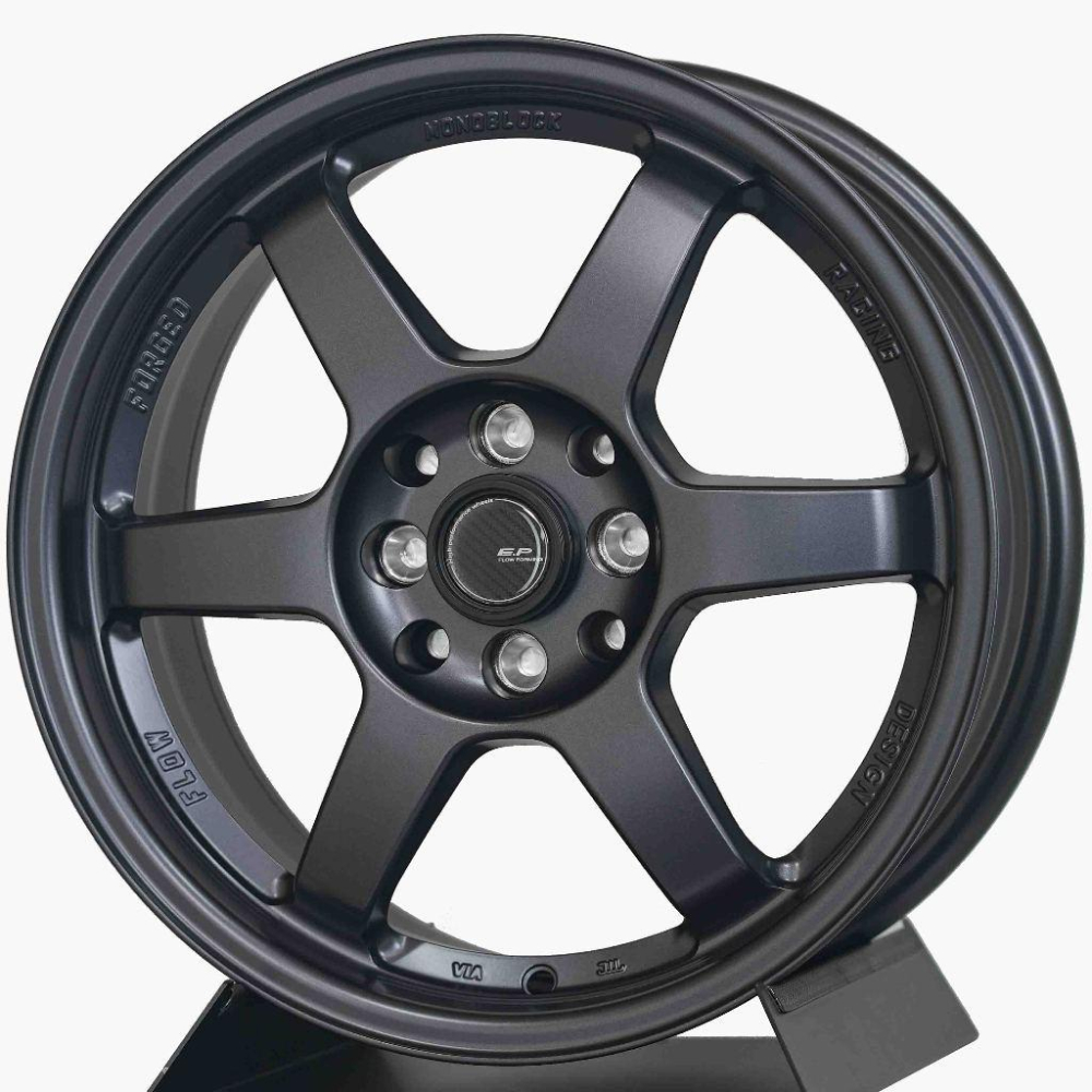 【頂尖】全新  16吋鋁圈 si鋁圈 TE37A 4X114.3/4X100 平光鐵灰 16吋旋壓鋁圈/深唇鋁圈-細節圖2